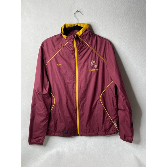 Nike Storm Fit Jacket Women's Size XLarge ASU Swim Dive Full Zip Insulated - Picture 2 of 16